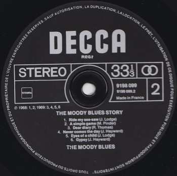 2LP The Moody Blues: The Moody Blues Story