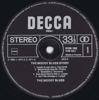 2LP The Moody Blues: The Moody Blues Story