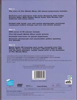 CD/2DVD The Moody Blues: Their Full Story In A 3 Disc Deluxe Set LTD