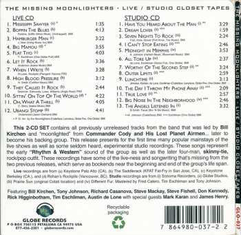 2CD The Moonlighters: The Missing Moonlighters - Live / Studio Closet Tapes