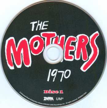 4CD/Coffret The Mothers: The Mothers 1970 LTD