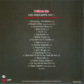 4CD/Coffret The Mothers: The Mothers 1970 LTD