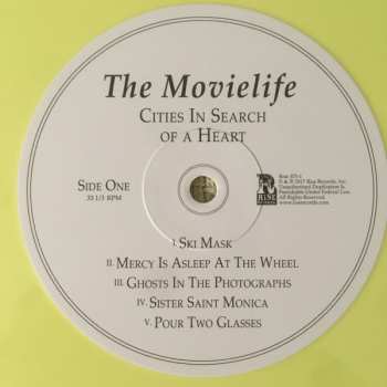 LP The Movielife: Cities In Search Of A Heart CLR