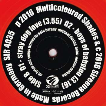 LP The Multicoloured Shades: The Lost Tapes LTD