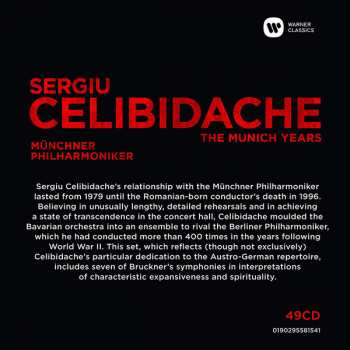 49CD/Coffret Sergiu Celibidache: The Munich Years