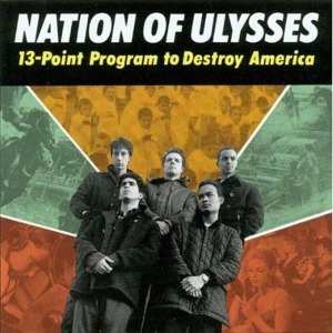 LP The Nation Of Ulysses: 13-Point Program To Destroy America