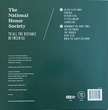 LP The National Honor Society: To All The Distance Between Us CLR | LTD