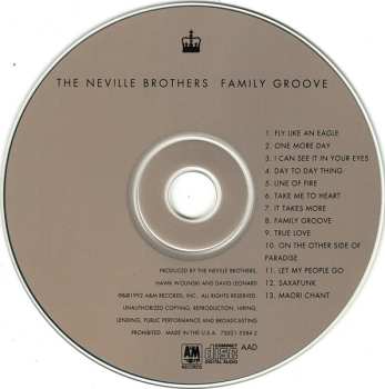 CD The Neville Brothers: Family Groove
