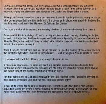 CD The New Jazz Orchestra: Le Déjeuner Sur L'Herbe LTD