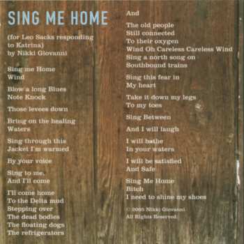 CD New Orleans Social Club: Sing Me Back Home