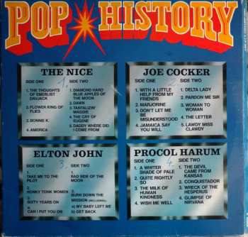 4LP/Coffret Elton John: Pop History