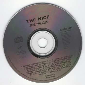 CD The Nice: Five Bridges