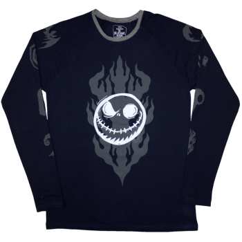 Merch The Nightmare Before Christmas: Long Sleeve T-shirt Flaming Jack