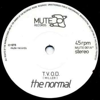 SP The Normal: T.V.O.D. / Warm Leatherette