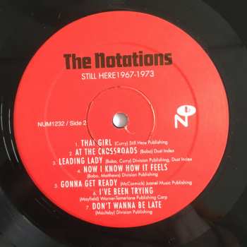 LP The Notations: Still Here (1967-1973) LTD | CLR