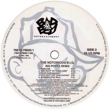 LP Notorious B.I.G.: Big Poppa - Remix (rsd 2025)