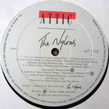 CD The Nylons: The Nylons