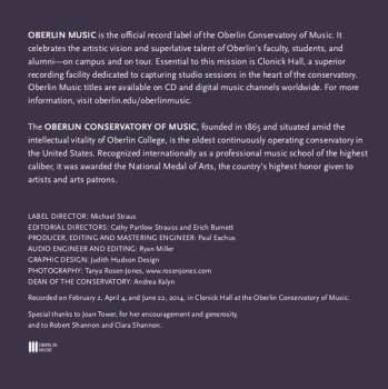 CD Antonín Dvořák: The Oberlin Trio