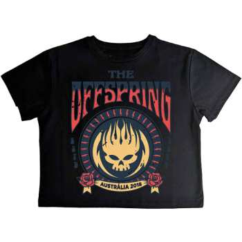 Merch The Offspring: Femmes Crop Top Australia 2018