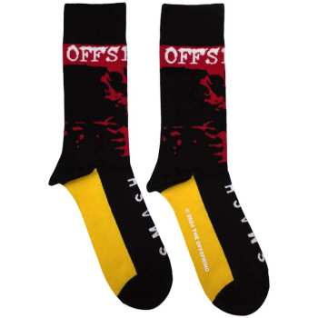 Marchandises The Offspring: The Offspring Unisex Ankle Socks: Smash (black) (uk Size 4 - 7) 36 - 42
