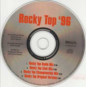 CD The Osborne Brothers: Rocky Top '96