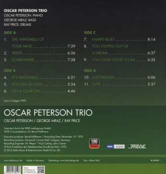 2LP The Oscar Peterson Trio: Live In Cologne 1970