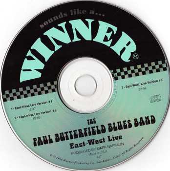 CD The Paul Butterfield Blues Band: East-West Live
