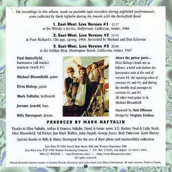 CD The Paul Butterfield Blues Band: East-West Live