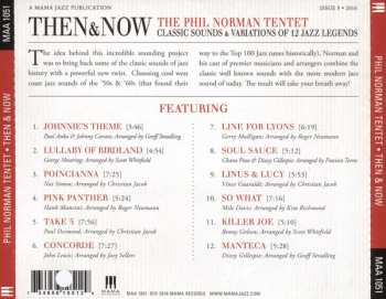 CD The Phil Norman Tentet: Then & Now