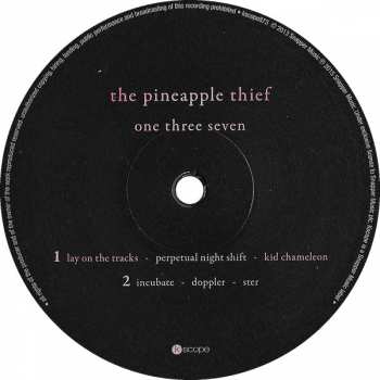 2LP The Pineapple Thief: One Three Seven