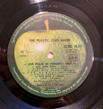 LP The Plastic Ono Band: Live Peace In Toronto 1969
