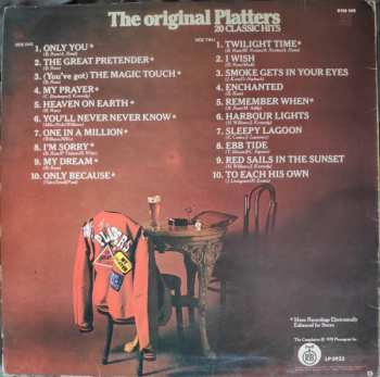 LP The Platters: 20 Classic Hits