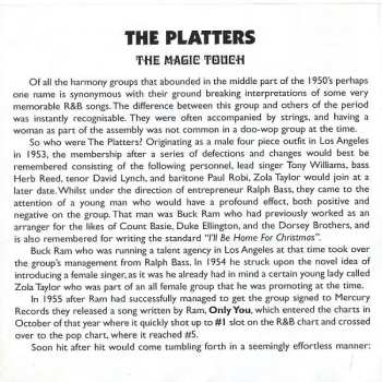 CD The Platters: The Magic Touch (The Classic Early Years 1954-1956)