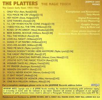 CD The Platters: The Magic Touch (The Classic Early Years 1954-1956)
