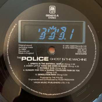 LP The Police: Ghost In The Machine