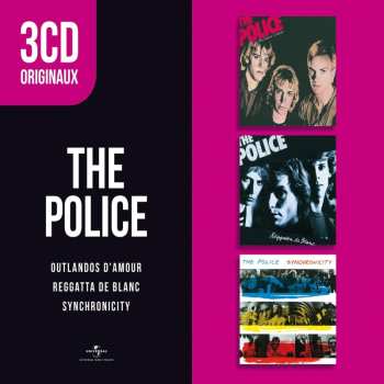 3CD/Coffret The Police: Outlandos D'Amour - Reggatta De Blanc - Synchronicity