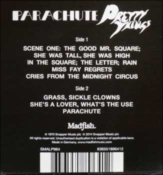 LP The Pretty Things: Parachute