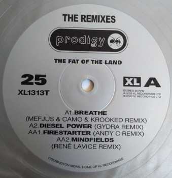 LP The Prodigy: The Fat Of The Land (The Remixes) LTD | CLR