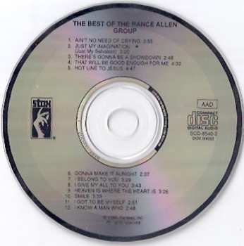CD The Rance Allen Group: The Best Of The Rance Allen Group