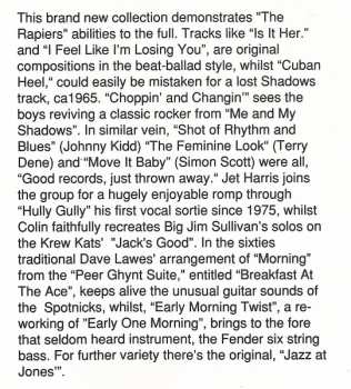 CD The Rapiers: The Return Of The Rapiers