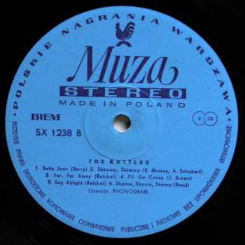 LP The Rattles: The Rattles! CLR
