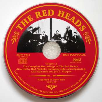 3CD The Red Heads: The Red Heads 1925-27