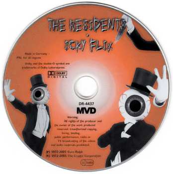 DVD The Residents: Icky Flix