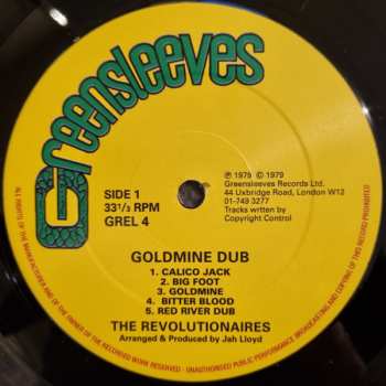 LP The Revolutionaries: Goldmine Dub