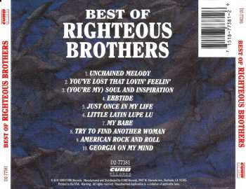 CD The Righteous Brothers: Best Of Righteous Brothers