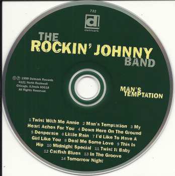 CD The Rockin' Johnny Band: Man's Temptation