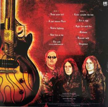 LP The Rods: Vengeance LTD | CLR