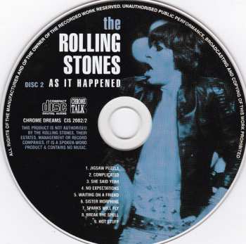 4CD/Coffret The Rolling Stones: As It Happened: The Classic Interviews