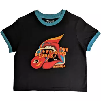 Femmes Crop Top Some Girls Lick