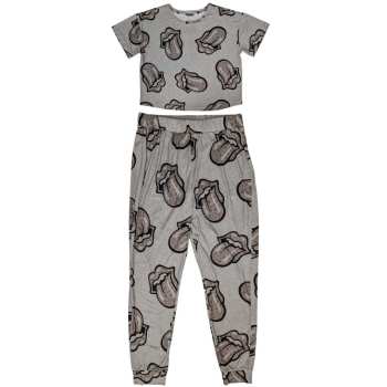 Merch The Rolling Stones: Femmes Pyjamas Heart Tongue